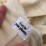 Vitamin A  light yellow pullover sweatshirt Photo 2