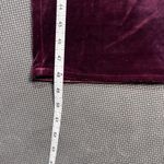 Greylin  Anthropologie‎ Luna Velvet Jumpsuit Wide Leg Cropped Burgundy Small Photo 9