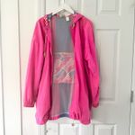 Nike Vintage 90s Hot Pink Purple Stripe Packable Fannypack Windbreaker Jacket L Photo 12