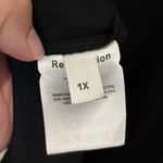 Reformation  Black Marlowe Mini Slip Dress Size 1X Photo 5