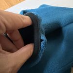 Vintage Cabelas Fleece Snap Pullover Unisex Medium Teal Polartec Sweater Outdoor Blue Photo 6