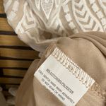 Selfie Leslie  Cream And Tan Dreamy‎ Long Sleeve Mini Dress Size XS Photo 10