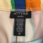 Attyre Orange and Green Mini Pencil Skorts Wear size 2P BNWOT Photo 3