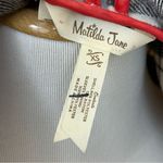 Matilda Jane Check It Twice Black / White Jacket Plaid Blanket Wrap XS/S Photo 5