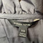 Banana Republic  Charcoal Ruffle Blouse Photo 3