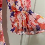 Betsey Johnson SUNSET FLORAL RUFFLE TRIM WRAP Photo 2