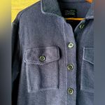 Anthropologie Sanctuary x Terra Knit Shacket Button Jacket Purple Women’s Small Photo 4