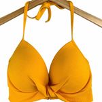 Shade & Shore  Sunflower Yellow Twist Bikini Top Photo 4