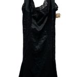 Vintage Evan Picone Black Lace Sleeveless Intimate Lingerie Slip Dress Size L Size L Photo 0