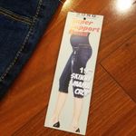 SONG Maternity Denim Capris Small Blue Photo 5