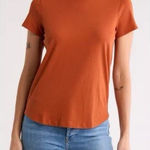 Madewell ✨ Vintage Orange Crewneck Cotton Sz Medium T-Shirt✨ Photo 0