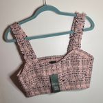 Wild Fable  Pink Tweed Tank Top Photo 2