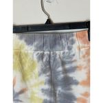 Young Fabulous and Broke Yellow And Orange Wallis Lace Up Tie Dye Shorts Size S Photo 7