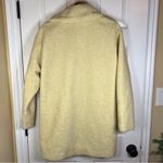 Womens Daily Ritual Teddy Bear Fleece Jacket Size Medium Light Yellow‎ Yellow Photo 3