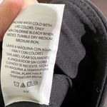 Avia Womens Athletic Leggings Black Activewear Striped Casual Medium M (8-10) Photo 5