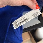 Endless Rose  Blue Crew Neck Sweater with Cut Out Sleeves Size Large Photo 9