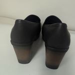Korks Regina Loafers Black Block Heel Platform Penny Career Preppy Shoes 9M Size 9 Photo 5
