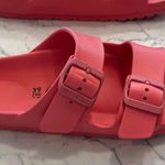 Birkenstock Pink Arizona Slip On Lightweight Sandals Size Woman’s 8 Photo 0
