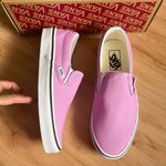 Vans Classic Slip-On VN0A33TB3SQ Mens Pink Canvas Women Size 8.0 US Photo 4