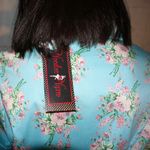 Voodoo Vixen Baby Blue Floral Blouse XL NWT Photo 5