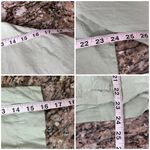 Hot Cotton Green Linen Blend Tunic Top Women’s 1X Lagenlook Coastal Boho Hippie Photo 5