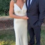 Birdy Grey Bridesmaid or Formal Dress -  Veronica Matte Satin Dress - Prosecco Photo 0