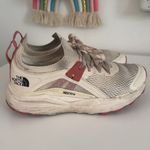 The North Face Vectiv Cream and Red Athletic Shoes EUC Photo 1