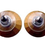 Boutique Clear Faceted Rivoli Crystal Stud Earrings 16 mm Dance Wedding Pageant New Photo 2