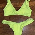 Neon Green Bikini Photo 0