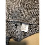 J.Jill Women's Gray Solid Acrylic Long Sleeve Front Tie Cardigan Sweater Size L Photo 7