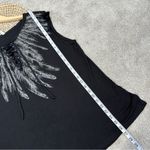 Liberty Wear Women’s Sleeveless Shirt Wings Feathers Whimsigoth Fairy Black XL Photo 7