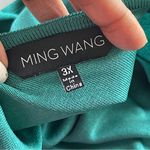 Ming Wang  | Forest Green Sleeveless Top Sz 3X Photo 5