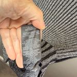 Tory Burch Women's Lurex Stripe Crewneck Sweater Size Medium Photo 5