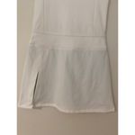 Barstool Sports NWT  Golf Dress White Green Sleeveless Printed Shorts Side Slits Photo 2