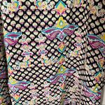 Tolani  Wide Leg Silk Floral Printed Drawstring Pants Size XS Photo 2