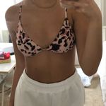 SheIn Cheetah Print Bikini Top Photo 0