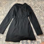 Mable Black Blazer Cropped Dress Size M Photo 5