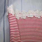 About A Girl  striped crop top Photo 1