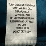 Trixxi  Teal Black Velvet Burnout Floral Lace Halter Dress Y2K Size Juniors 9 Photo 7