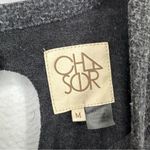 Chaser  Cutout Long Sleeve Pullover Shirt Womens Medium Grey Photo 2