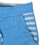 Lounge Escada Sport Boot Cut  Sweatpants in Blue Size Small Photo 4