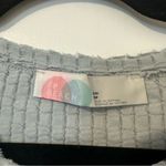 Free People  Beach Tate Textured Side Tie Mini Dress Short Sleeve Womens XS Photo 6