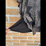 Voom by Joy Han paisley mini dress xs Black Photo 3