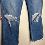 Mother Superior Tripper Chew Distressed Jean in Cryin’ Cowboys Wash Blue Size 25 Photo 4