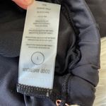 Good American New Sexy Boost 3/4 Sleeve Tie Front Bikini Top black size Small Photo 7