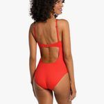 La Blanca Women's Standard Island Goddess Twist Keyhole One Piece Swimsuit SZ 14 Photo 1