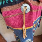 Vintage 90’s Carole Little Sport Southwestern Duster Cardigan Sweater Red Photo 7