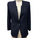 Helmut Lang Vintage  Single Button Black Blazer Size 4 Photo 0