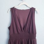 Baltic Born Espresso Brown Kamila Tulle Maxi Dress Photo 3