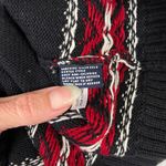 American Living 100% cotton knit cardigan sweater vest aztec tribal print. XL Photo 4